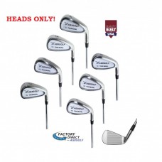 AGXGOLF TCI Tour Edition Irons Heads: Set of 6 Heads 5-PW Stainless Steel .370 Hosel Right Hand Optional 4 Iron and/or Sand Wedge